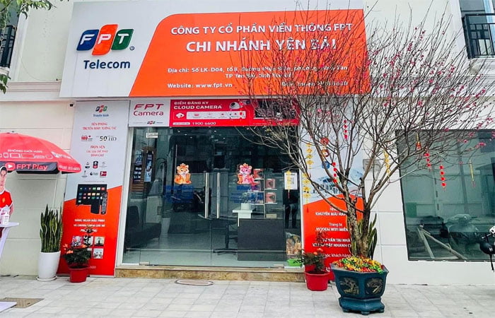 Lắp đặt mạng FPT Yên Bái